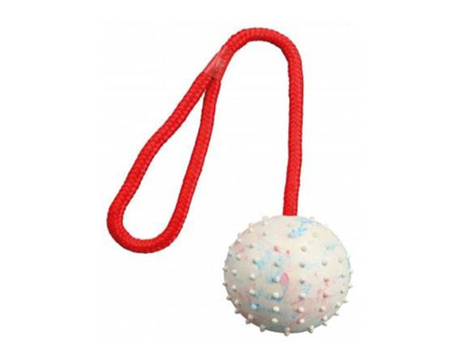 Trixie Ball on a Rope ø 7/30cm assorted colours