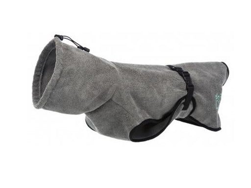 Trixie Bathrobe for dogs terry cloth XS: 30 cm grey