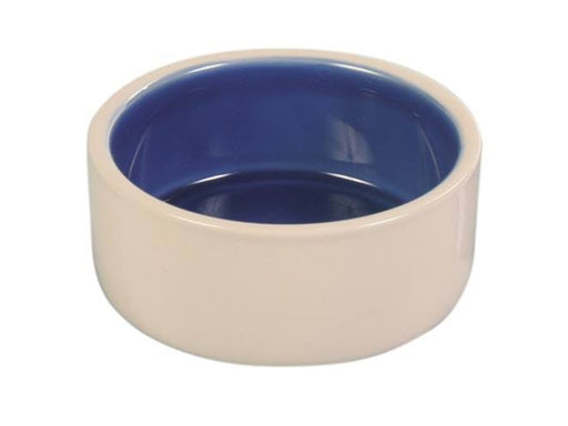 Trixie Bowl ceramic 2.3 l/ø 22 cm cream/blue