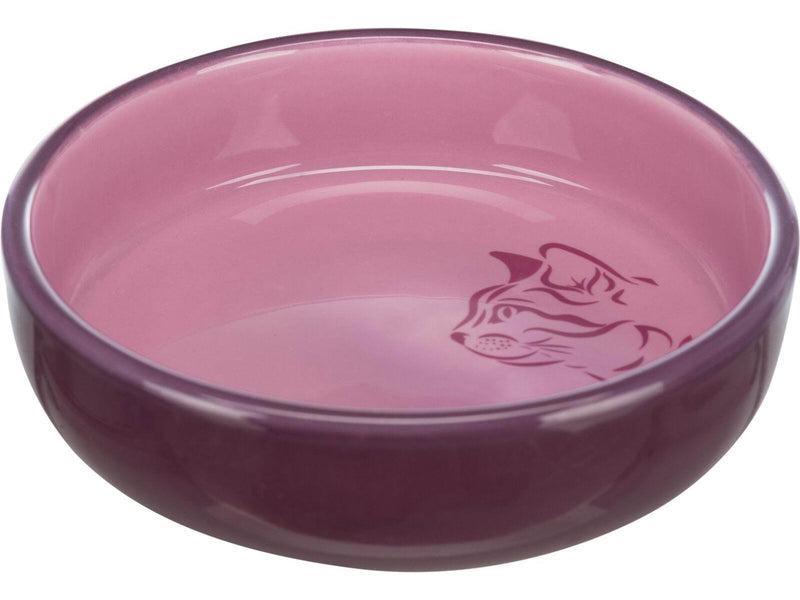 Trixie Ceramic Bowl 0.3L/ø15cm assorted colours