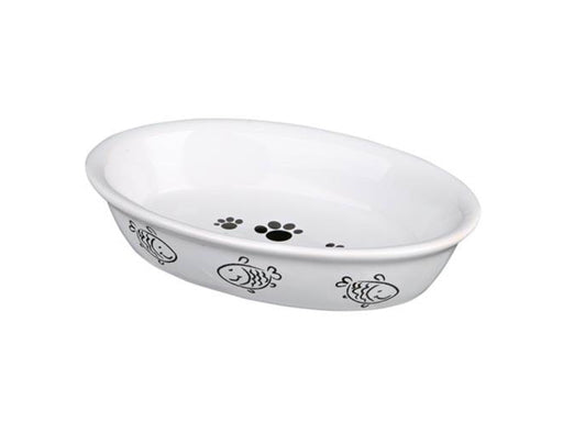 Trixie Ceramic Bowl for Cats 0.2 l/15 × 10 cm assorted colours