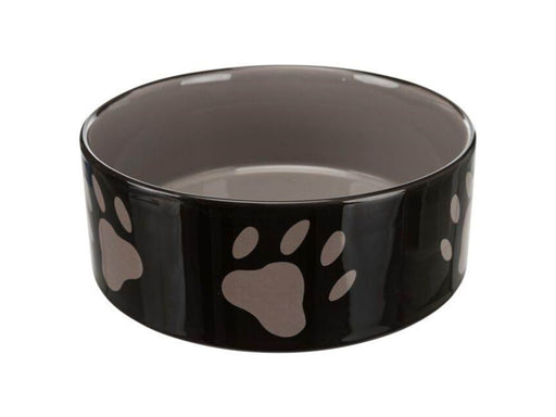 Trixie Ceramic Bowl w/ paws 1.4 l/ø 20 cm