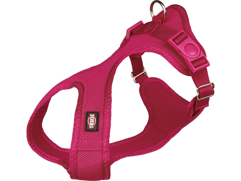 Trixie Comfort Soft touring harness XXS–XS: 28–40 cm/15 mm fuchsia
