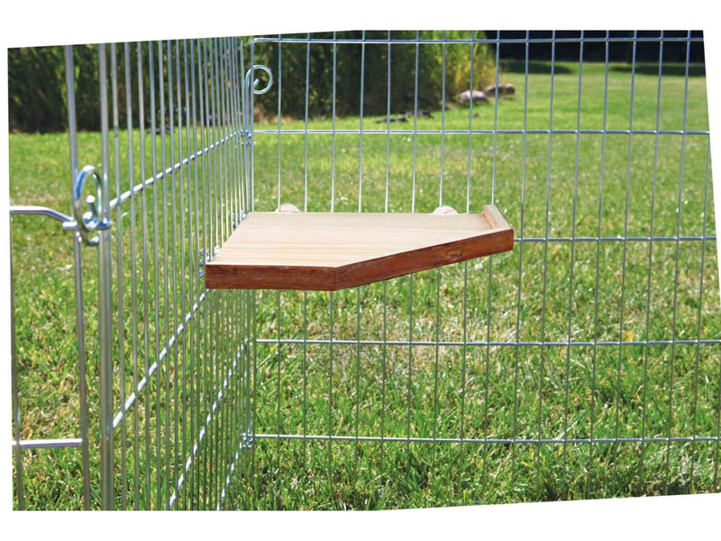 Trixie Corner Shelter Platform Bark Wood 28x28cm