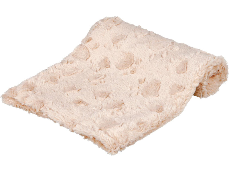 Trixie Cosy blanket structured soft plush 150 × 100 cm beige