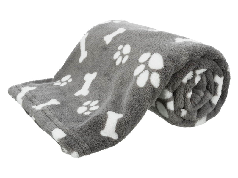 Trixie Dog Blanket Kenny Plush Grey 75x50cm