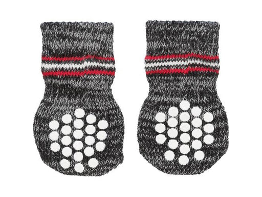 Trixie Dog Socks Grey  L-XL (2 pcs.) non-slip
