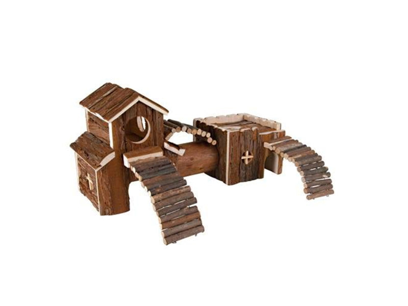 Trixie Frida tunnel system mice bark wood 47 × 22 × 15 cm