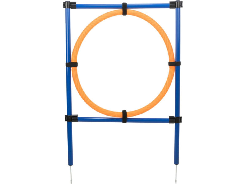 Trixie Fun Agility Ring – Verstellbarer Trainingsreifen für Hunde