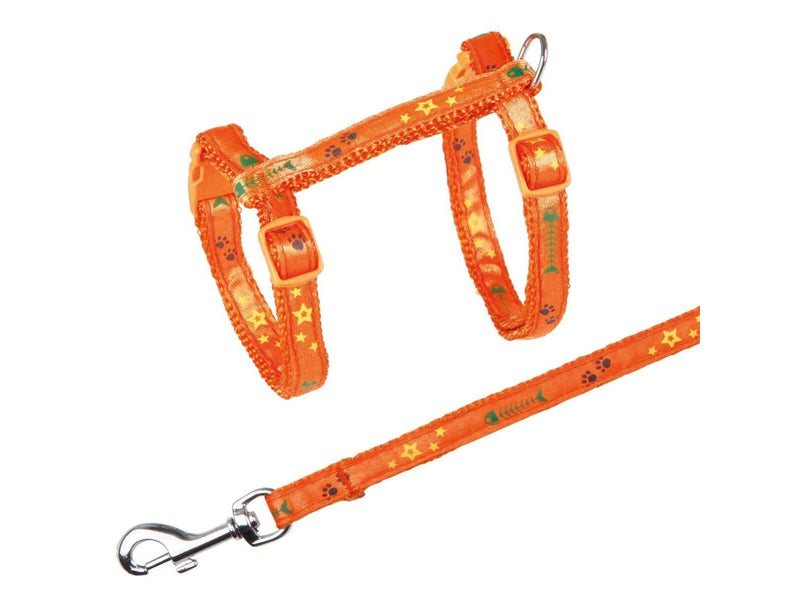 Trixie Harness with Lead assorted colours