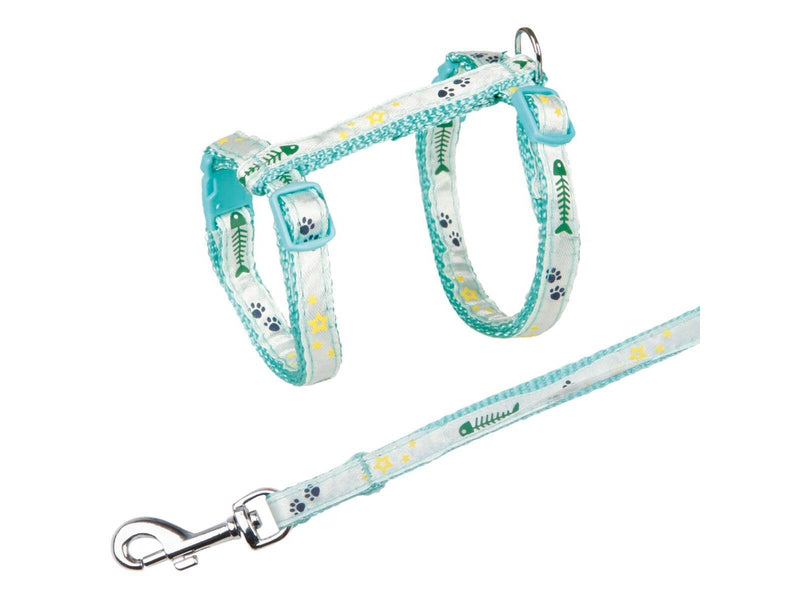 Trixie Harness with Lead assorted colours