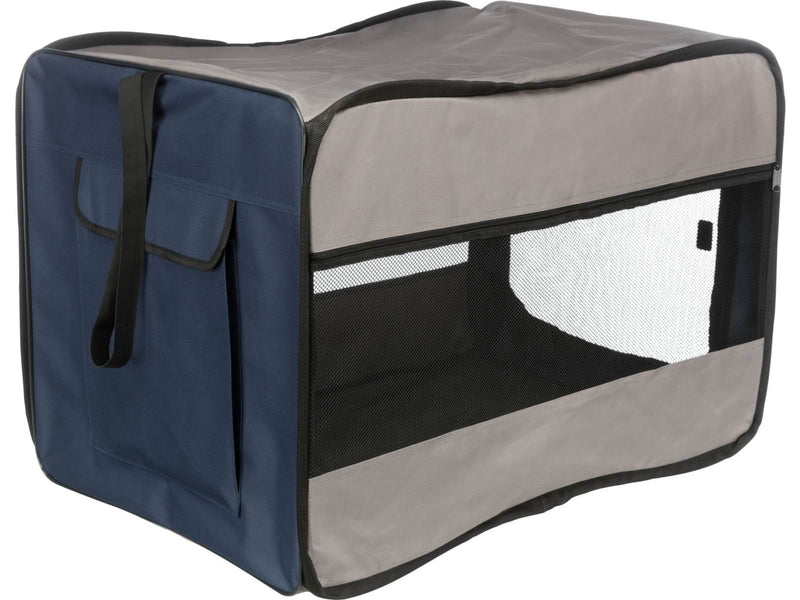 Trixie Hundebox Twister Faltbar Polyester Pop-Up Reisebox Klein-Mittel 50x52x76cm