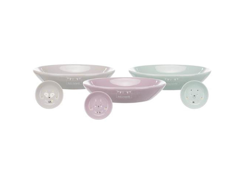 Trixie Junior Ceramic Bowl 0.2 l/ø 14 cm assorted colours