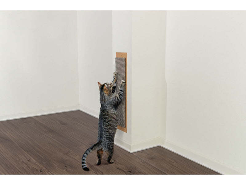 Trixie Kratzbrett für Katzen Sisal Katzenminze Grau 17x70cm