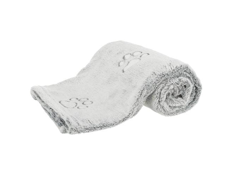 Trixie Nando Blanket soft fleece 100x70cm Light Grey
