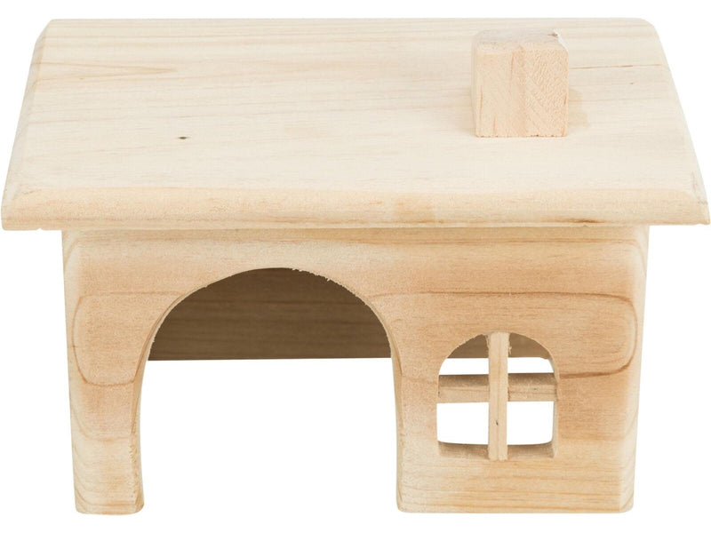 Trixie Natur-Kiefernholzhaus für Kleintiere Mäuse Hamster