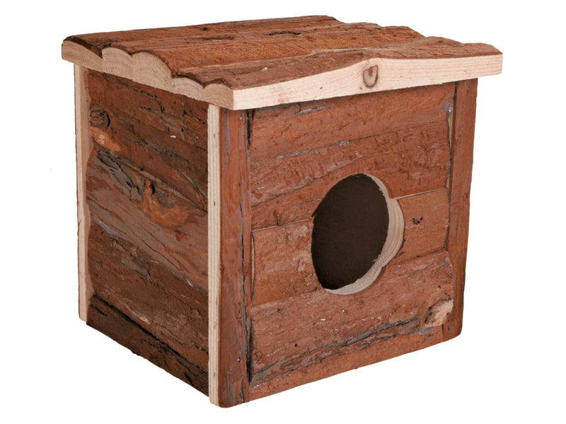 Trixie Natural Bark Wood House Jerrik Small Animals Mice Hamsters 15x14x13cm