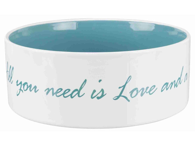 Trixie Pet's Home Ceramic Bowl Blue 0.8L 16cm