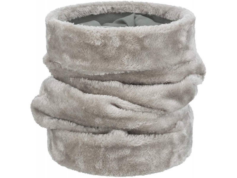 Trixie Playing tunnel plush ø 22 × 60 cm grey