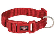 Trixie Premium Collar Red XXS–XS 15-25cm/10mm
