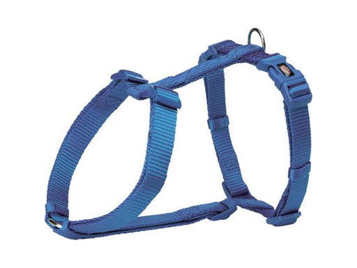 Trixie Premium H-harness L–XL: 75–120 cm/25 mm royal blue