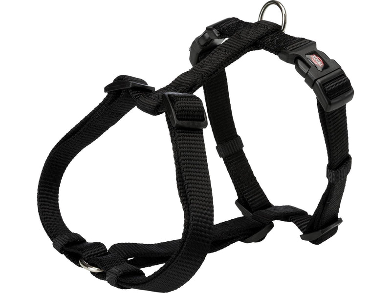 Trixie Premium H-harness S–M: 42–60 cm/15 mm black
