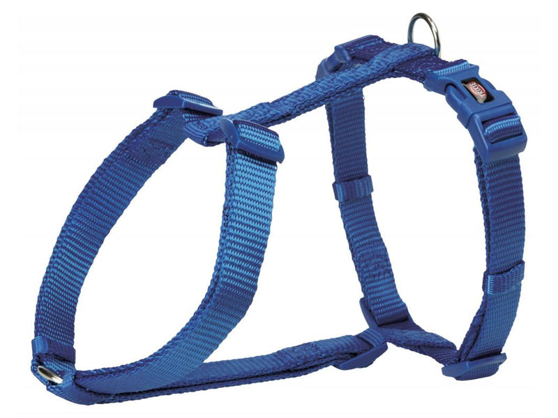 Trixie Premium H-harness XS–S: 30–44 cm/10 mm royal blue