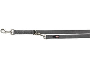 Trixie Premium adjustable lead M–L: 2.00 m/20 mm graphite