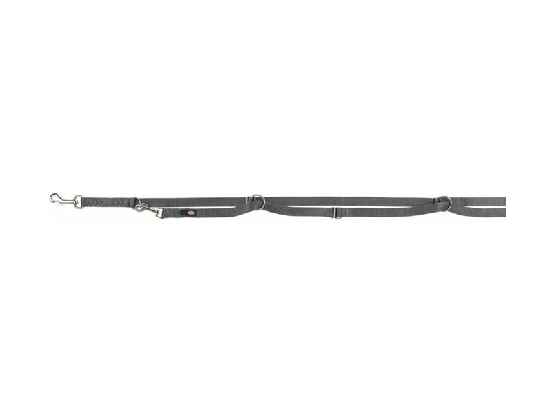 Trixie Premium adjustable lead XS–S: 2.00 m/15 mm graphite