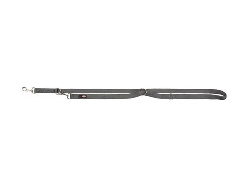 Trixie Premium adjustable lead double-layered L–XL: 2.00 m/25 mm graphite