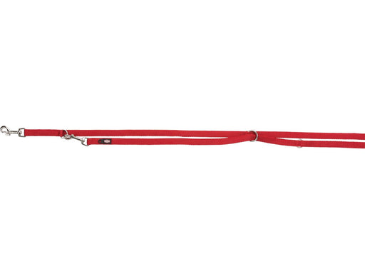 Trixie Premium adjustable lead double-layered L–XL: 2.00 m/25 mm red