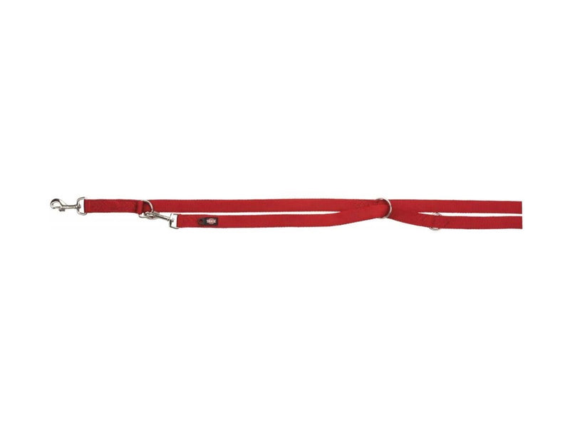 Trixie Premium adjustable lead double-layered L–XL: 2.00 m/25 mm red