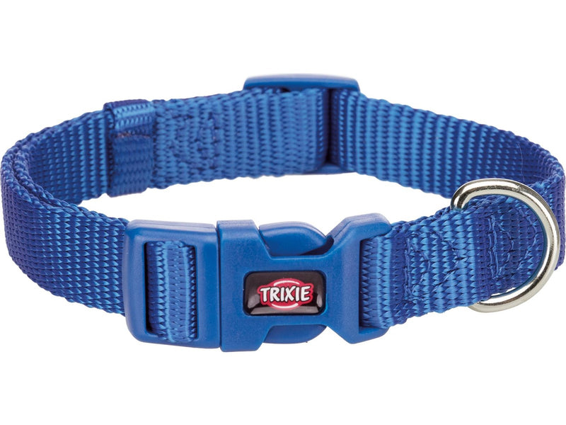 Trixie Premium collar S: 25–40 cm/15 mm royal blue