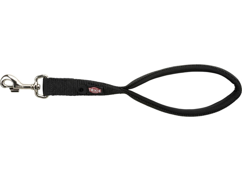 Trixie Premium short lead M–XL: 37 cm/25 mm black