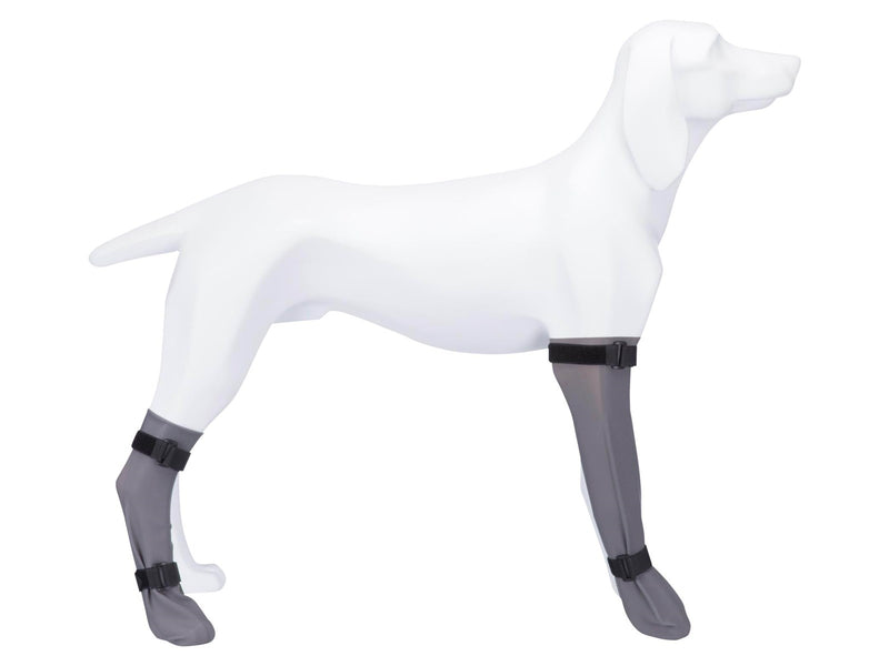 Trixie Protective Sock silicone S: 6 cm/30 cm grey