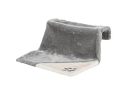 Trixie Radiator bed plush 45 × 24 × 31 cm grey/light grey
