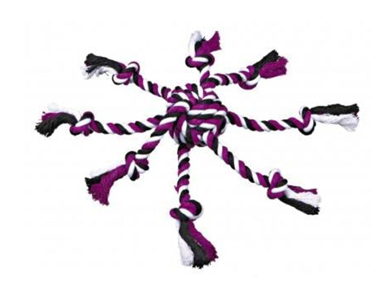 Trixie Rope Toy with Woven-in Ball ø 7 cm assorted colours