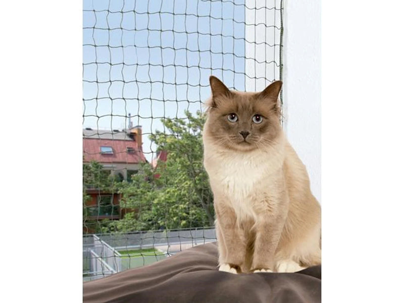 Trixie Schutznetz, drahtverstärkt 8 × 3 m olivegrün