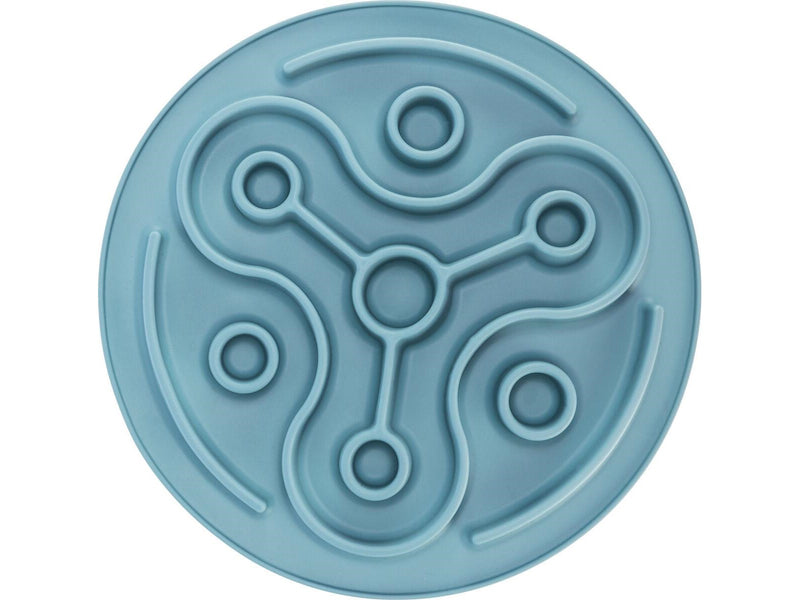 Trixie Slow Feeding Food Mat ø 28 cm blue