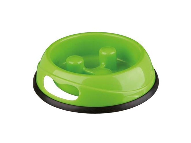 Trixie Slow Feeding Plastic Bowl 0.9/ø 23 cm assorted colours