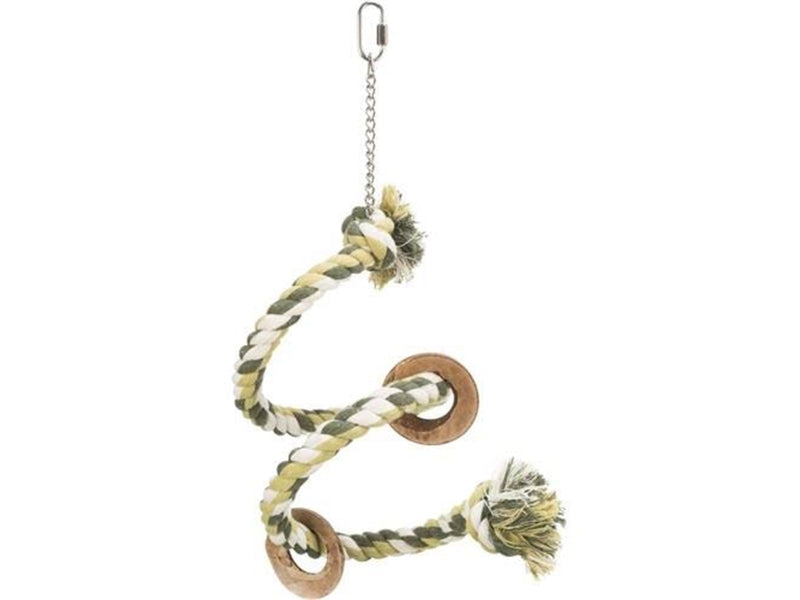 Trixie Spiral Rope Perch 50 cm - ⌀21 mm assorted colours