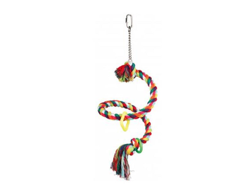 Trixie Spiral Rope Perch 50 cm - ⌀21 mm assorted colours