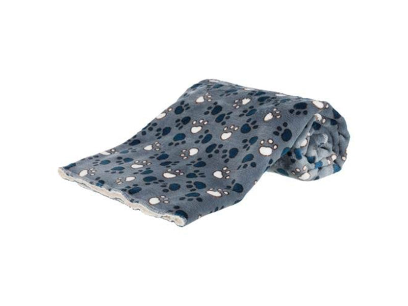 Trixie Tammy blanket soft plush 150 × 100 cm blue/beige