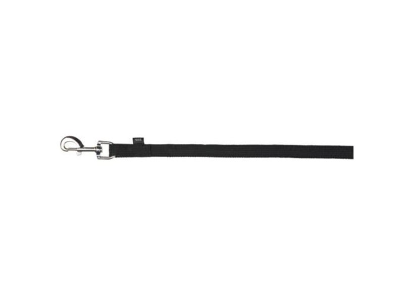Trixie Tracking leash cotton M–L: 10 m/20 mm black