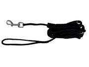 Trixie Tracking leash round S–M: 15 m/ø 5 mm black
