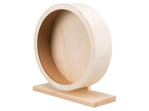 Trixie Wooden Exercise Wheel Small Animals 33cm