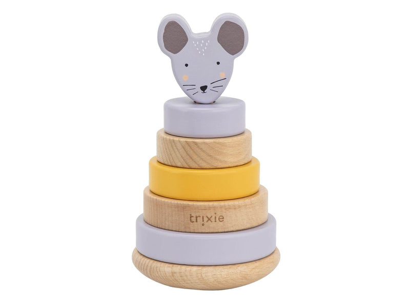 Trixie Wooden Stacking Tower - Mrs. Mouse