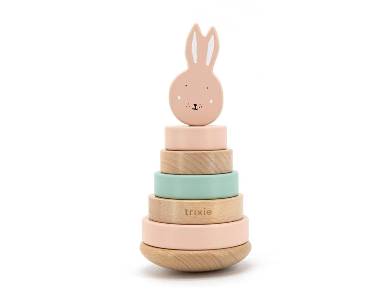Trixie Wooden Stacking Tower - Mrs. Rabbit