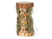 Trixie Wooden Tower with Mountain Meadow Hay 13 × 17 × 13 cm 110 g