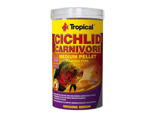 Tropical Cichlid Carnivore Medium Pellet 1000 ml. / 360 g.